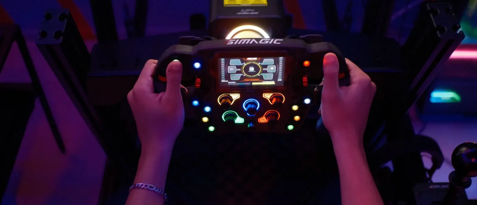 A Formula wheel on a Level3 rig